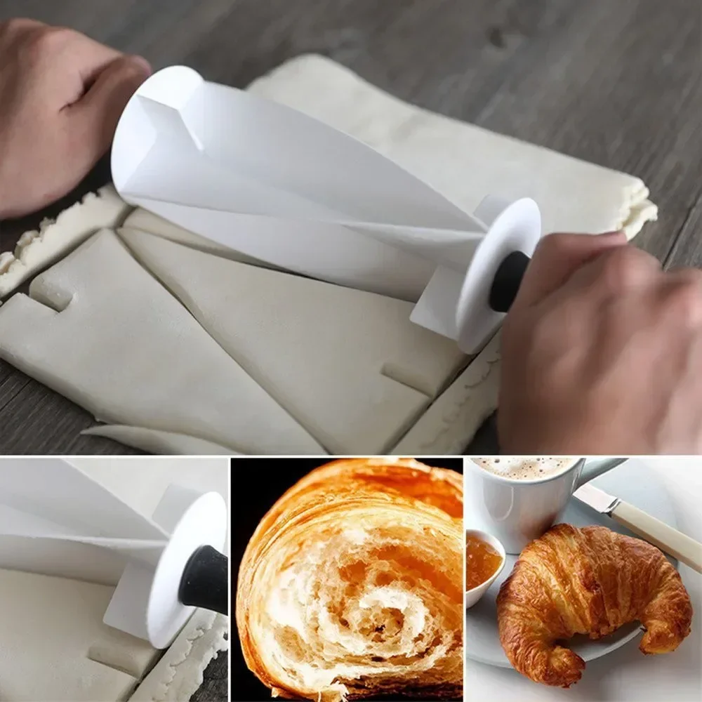 Kitchen Roller Baking - 1pc Croissant Dough Cutter Plastic Quick