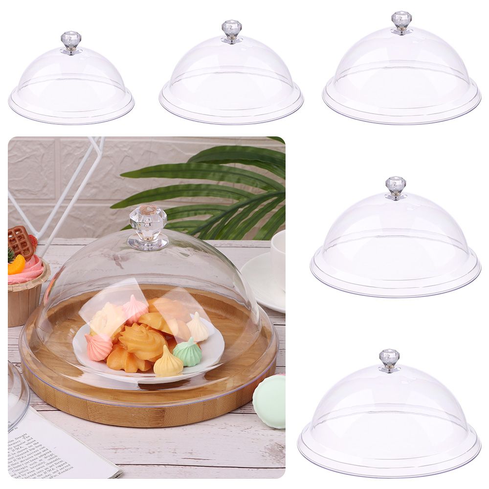 Kitchen Baking Dishes - Dust-proof Party Decoration Creative Acrylic Round