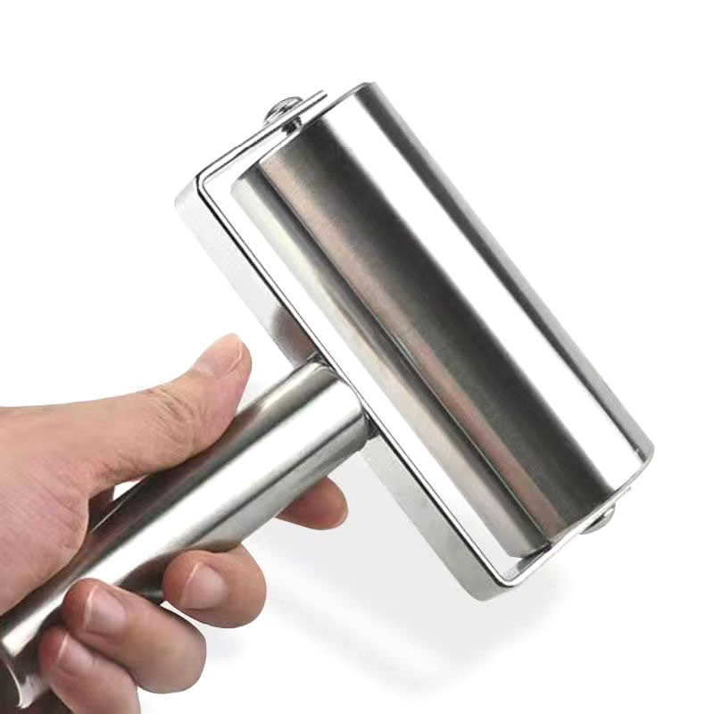 Kitchen Roller Baking - Stainless Steel Double Head Rolling Pin