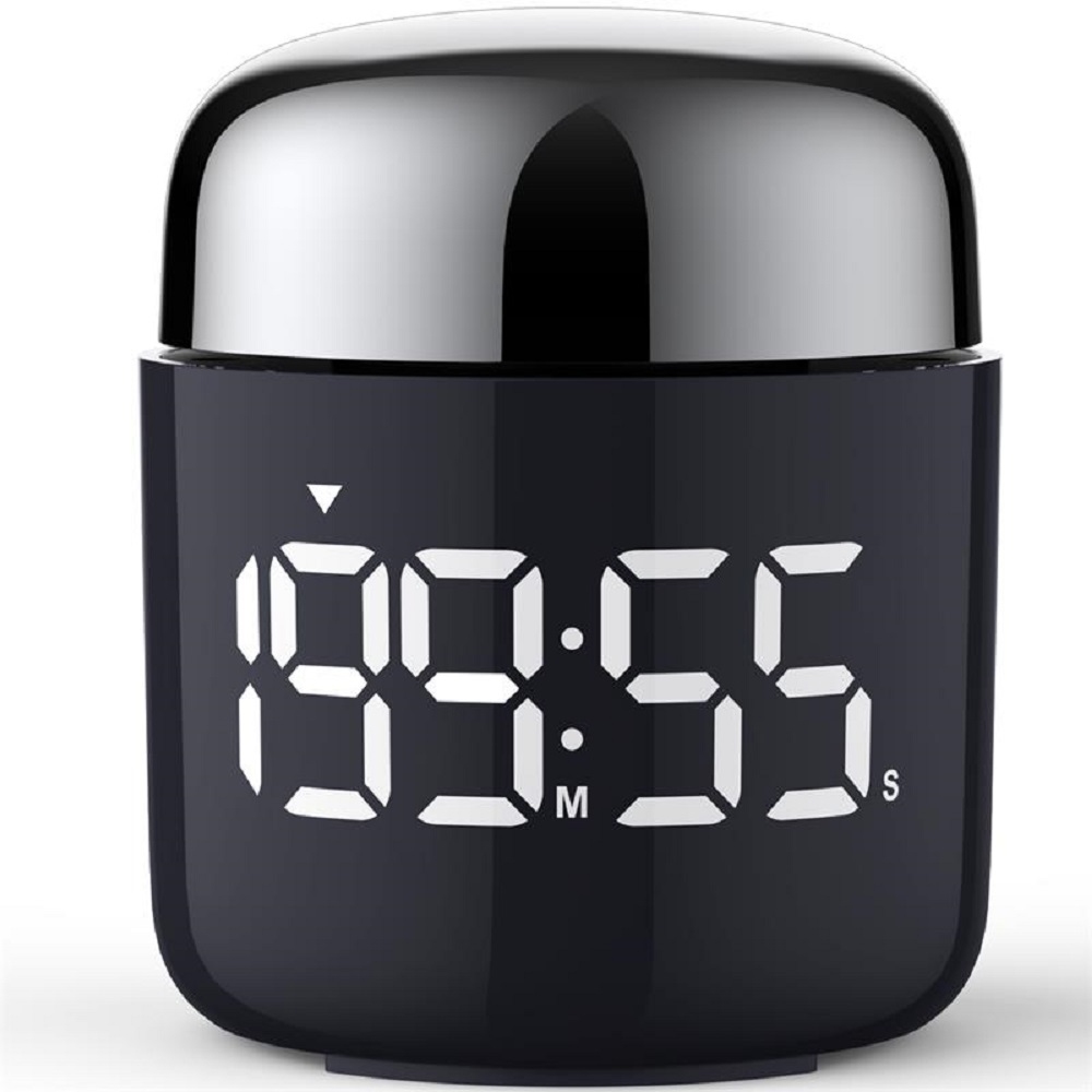 Kitchen Baking Timer - Rotating Kitchen Timer LED Display with