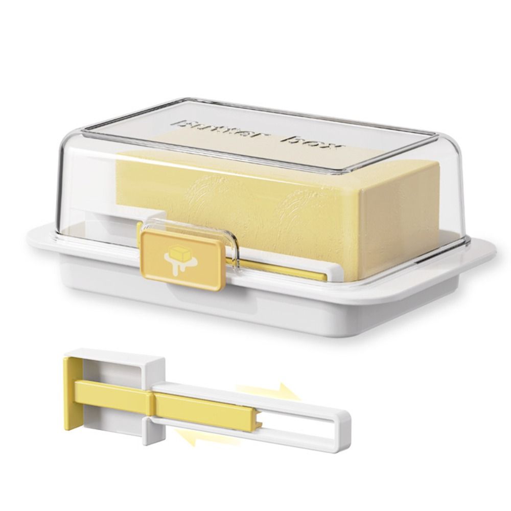 Clear Lid Butter Storage Box D - Kitchen Baking Storage Containers ulasan dan harga