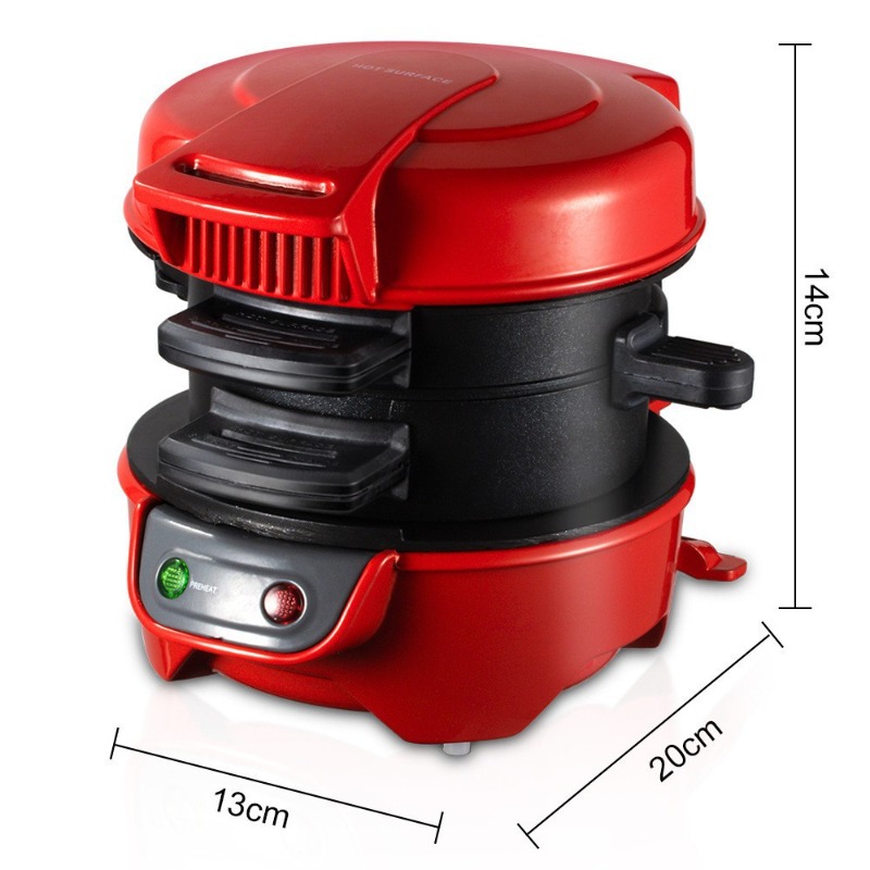 220V 110V Mini Electric Burger - Kitchen Baking Timer ulasan dan harga