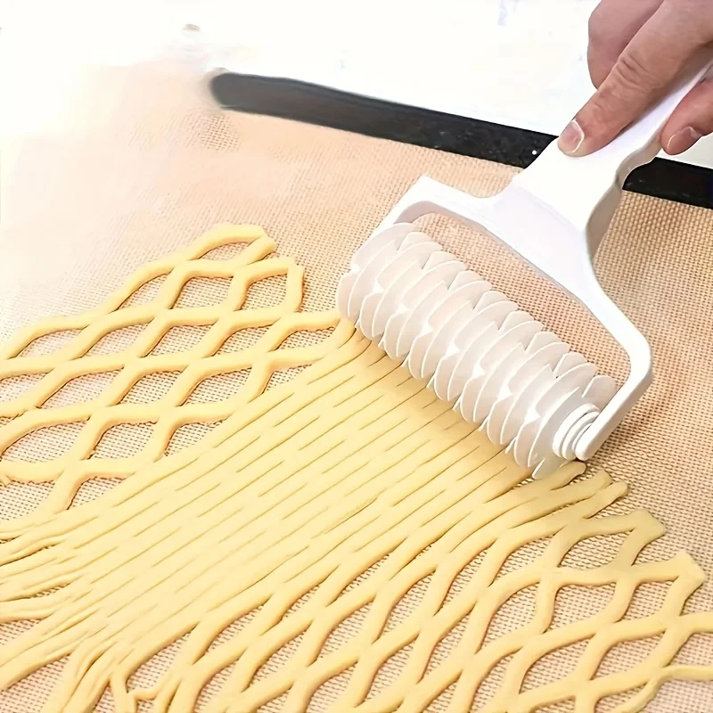1pc Dough Mesh Roller Knife -  - Kitchen Roller Baking ulasan dan harga
