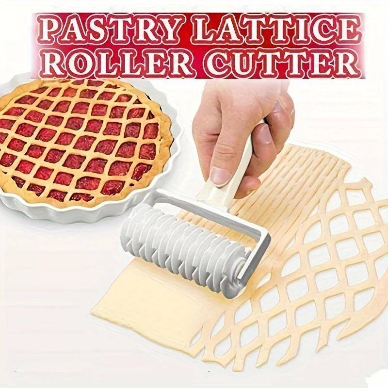 1pc Dough Mesh Roller Knife -  - Kitchen Roller Baking ulasan dan harga