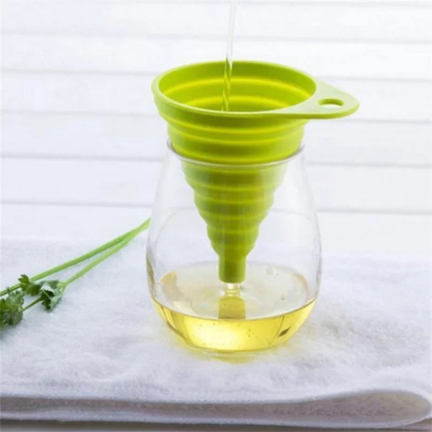 1Pc Food Grade Silicone Foldab - Baking Powder Kitchen ulasan dan harga