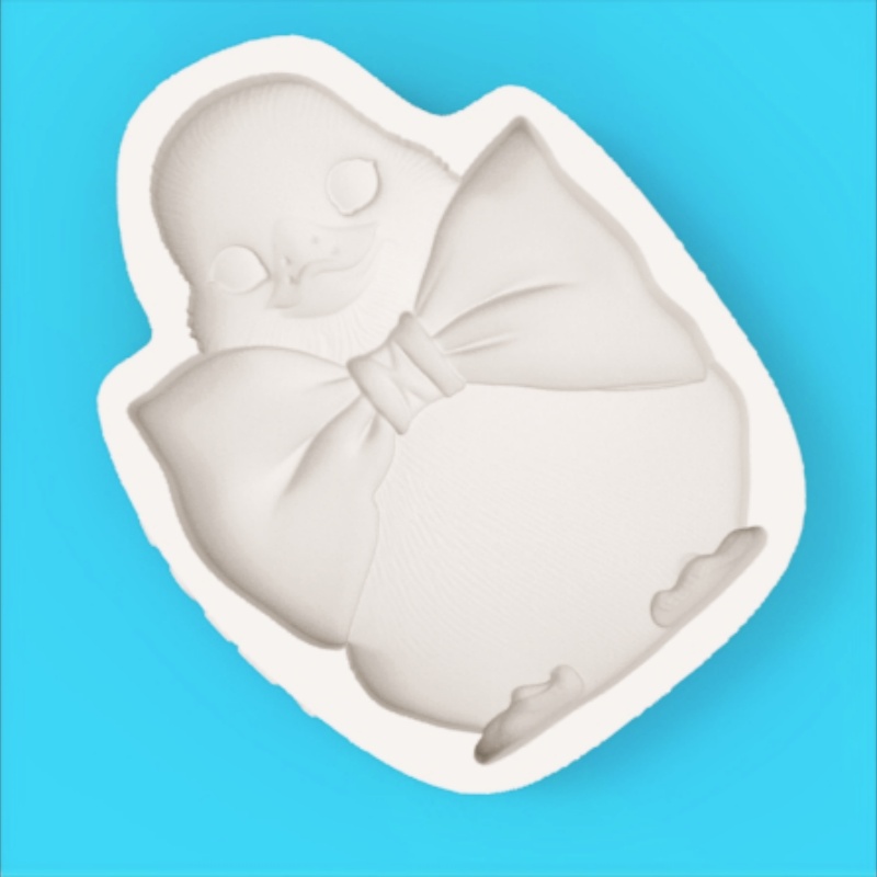 Duckling Mold with Bow Tie, Cu - Silicone Cake Mold ulasan dan harga