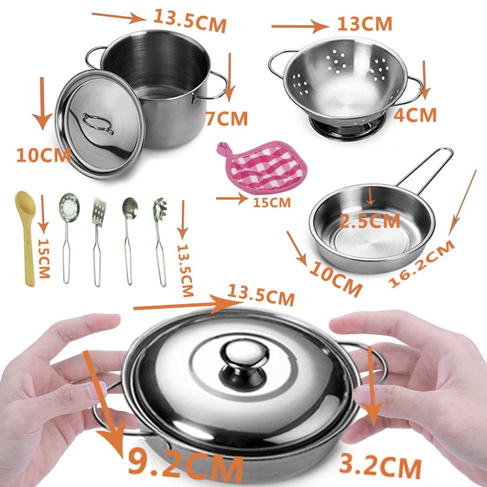 Kitchen Pretend Play Accessori - Kitchen Baking Pan Set ulasan dan harga