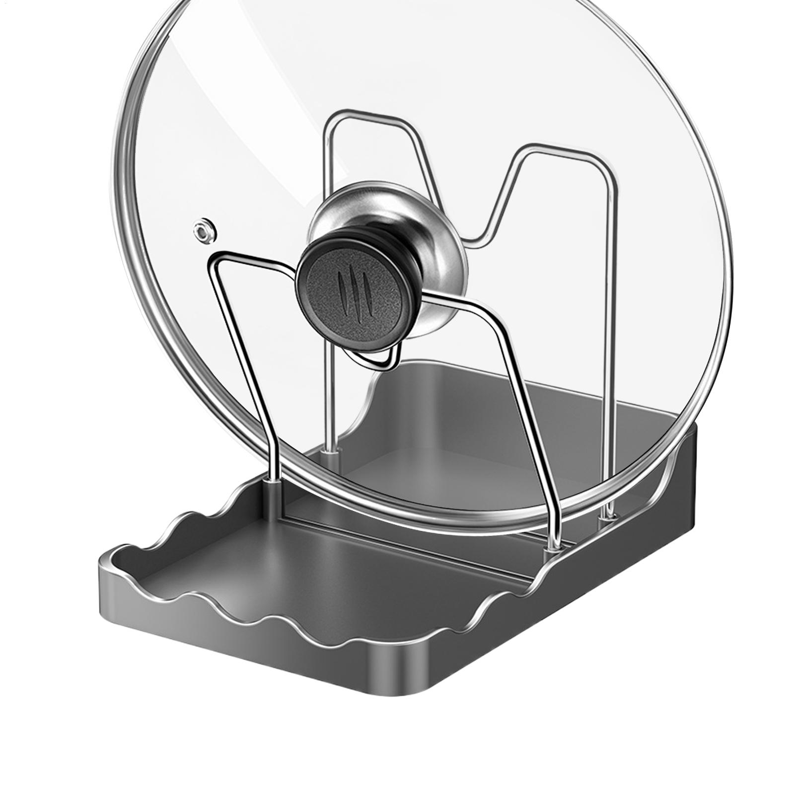 Pot Lid Holder Vertical Spoon  - Kitchen Baking Pantry ulasan dan harga