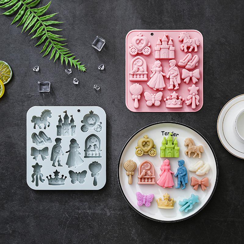 12 Cavity Prince, Princess Sil - Silicone Cake Mold ulasan dan harga