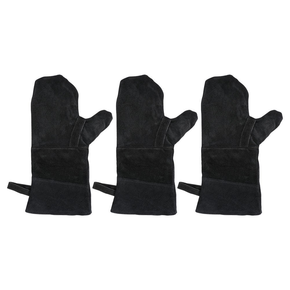 3Pcs Heat Resistant Black Oven - Kitchen Baking Cooking ulasan dan harga