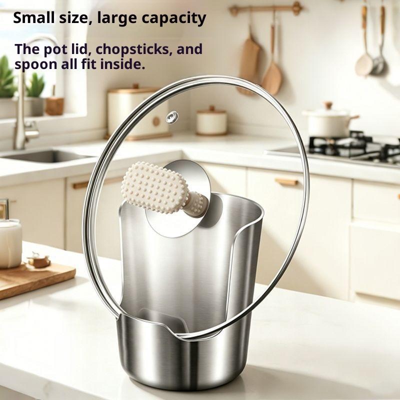 Stainless Steel Spoon Holder R - Kitchen Baking Utensil ulasan dan harga