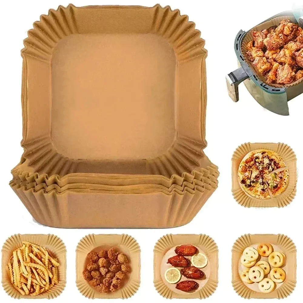50/100PCS Air Fryer Special Pa - Kitchen Baking Dishes ulasan dan harga
