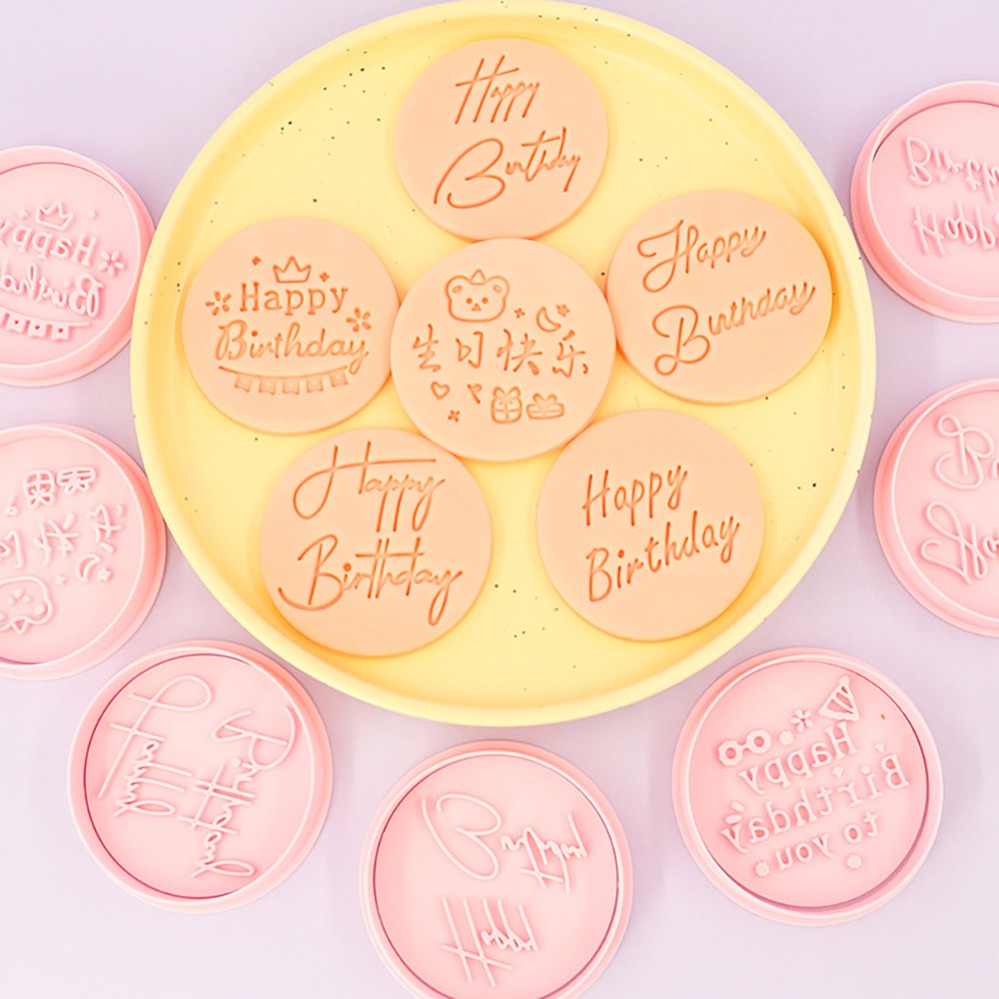 Happy Birthday Cookie Cutters  - Kitchen Baking Utensil ulasan dan harga