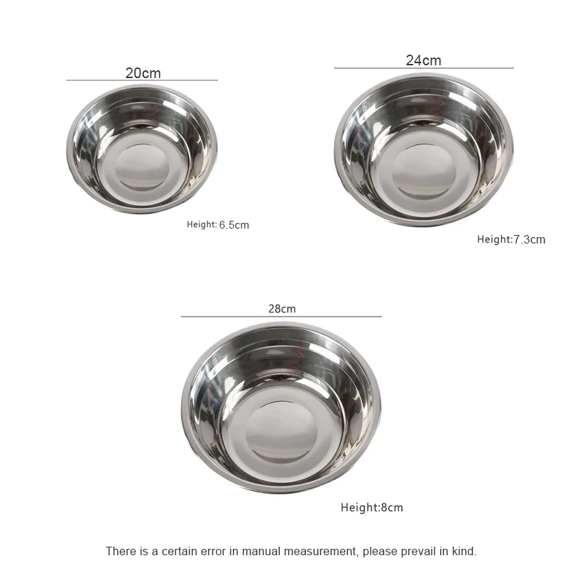 Stainless Steel Round Thicken  - Kitchen Baking Cooking ulasan dan harga