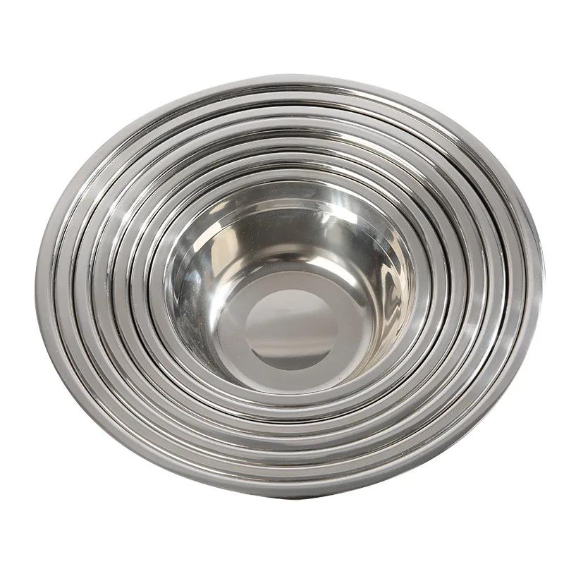 Stainless Steel Round Thicken  - Kitchen Baking Cooking ulasan dan harga
