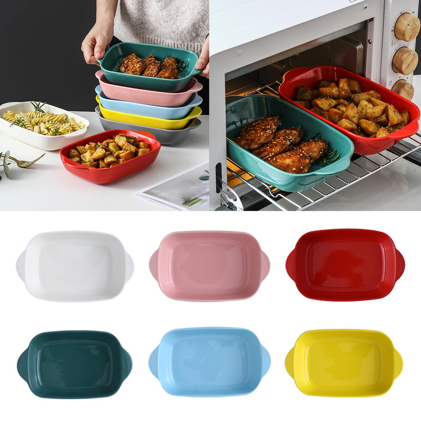 Porcelain Baking Dish with Han - Kitchen Baking Dishes ulasan dan harga