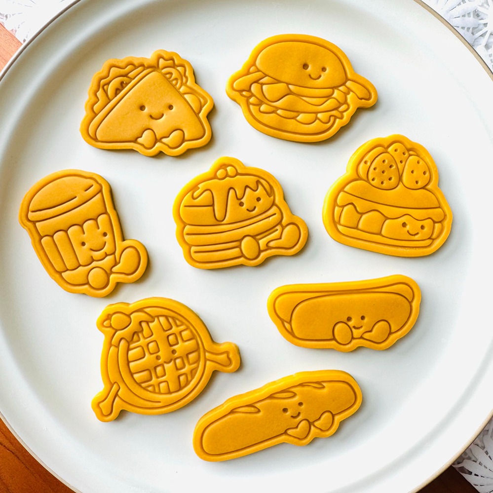 Cute Burger Sandwich Cookie Cu - Kitchen Baking Utensil ulasan dan harga