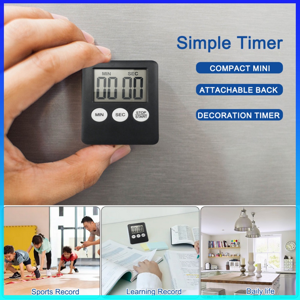 Digital Sports Alarm Clock Mul - Kitchen Baking Cooking ulasan dan harga