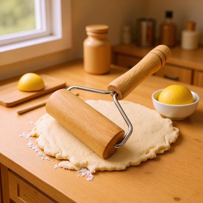 Rolling Pin Pastry And Pizza B - Kitchen Roller Baking ulasan dan harga