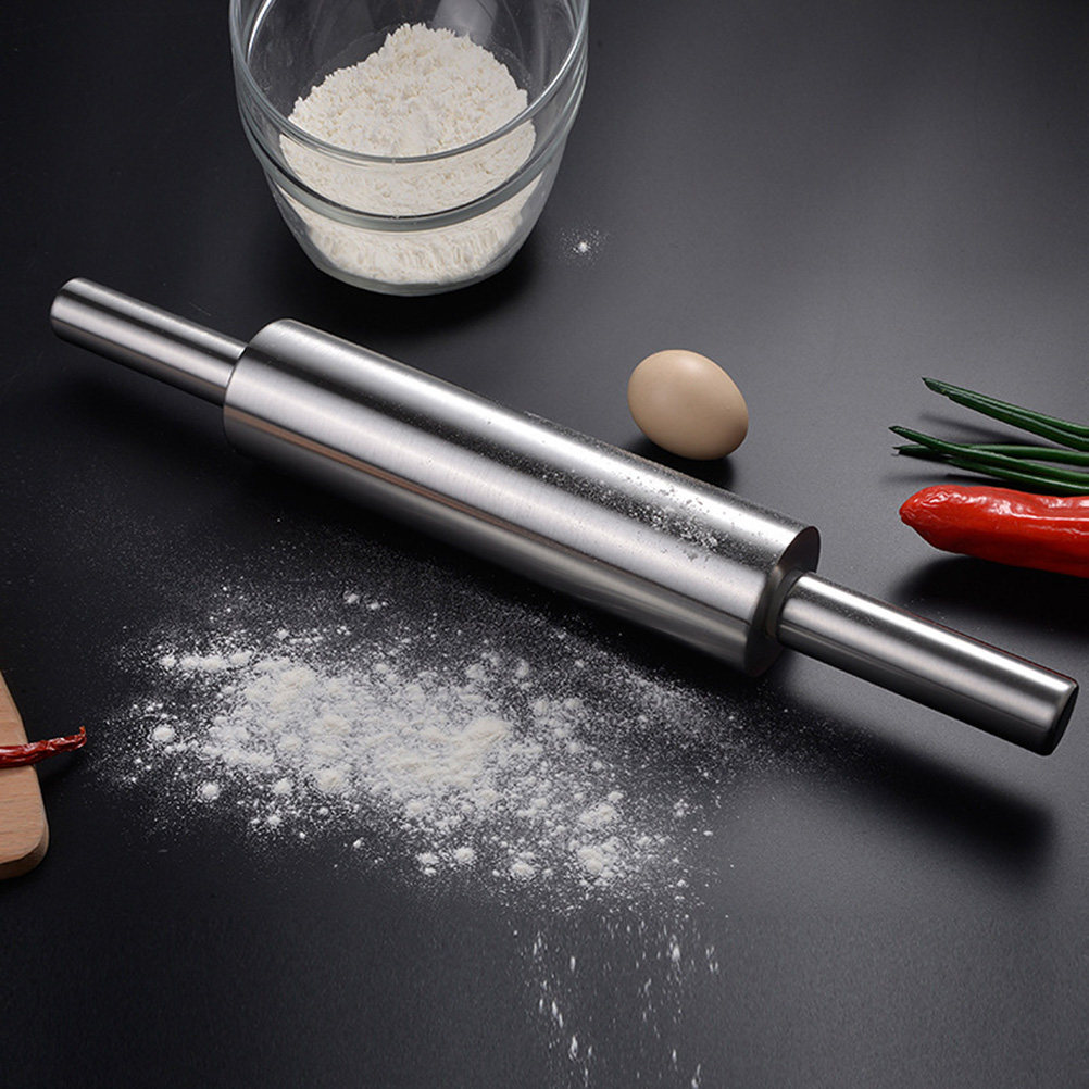 Stainless Steel Rolling Pin Er - Kitchen Roller Baking ulasan dan harga
