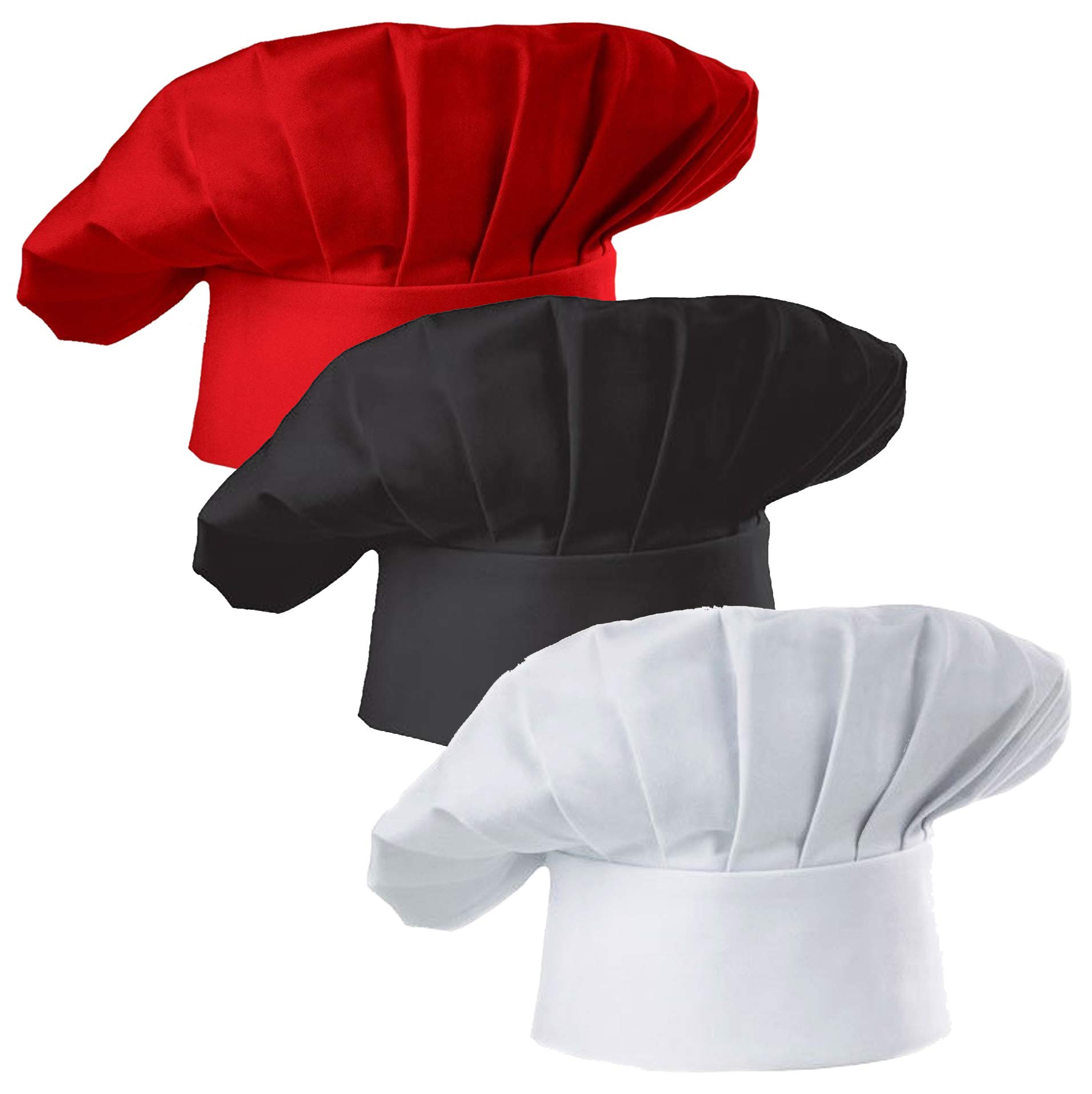 Set of 3 Pack Adult Chef Hat A - Kitchen Baker ulasan dan harga