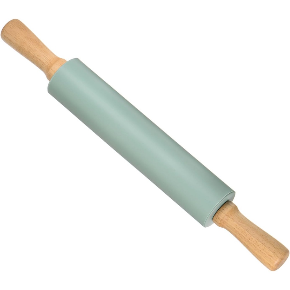 Non-Stick Silicone Rolling Pin - Kitchen Roller Baking ulasan dan harga