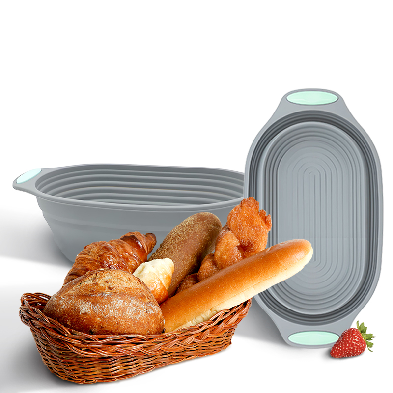 1PC Silicone Foldable Banneton - Kitchen Baking Utensil ulasan dan harga