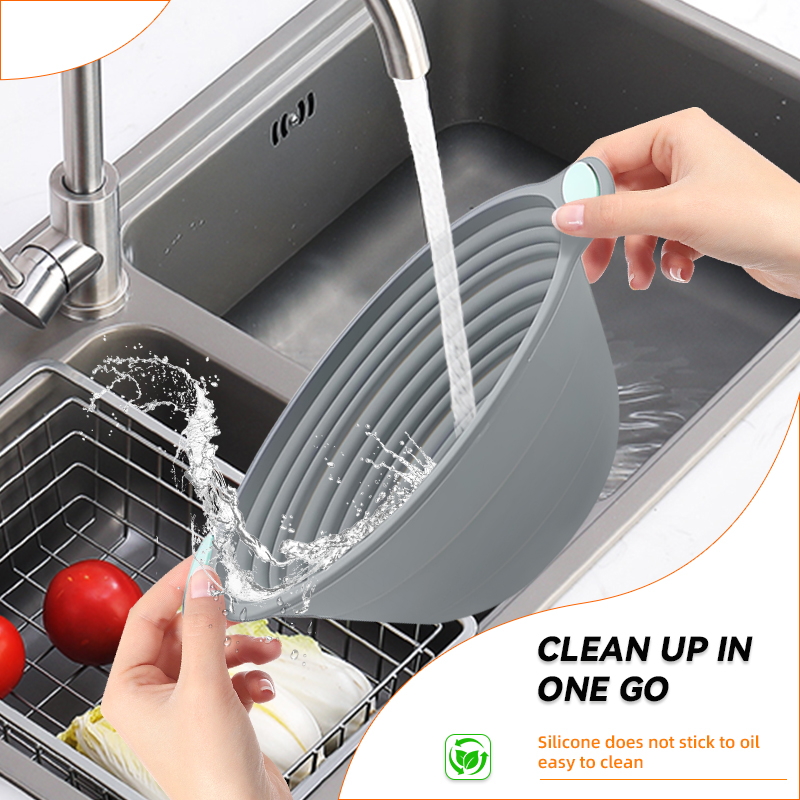 1PC Silicone Foldable Banneton - Kitchen Baking Utensil ulasan dan harga