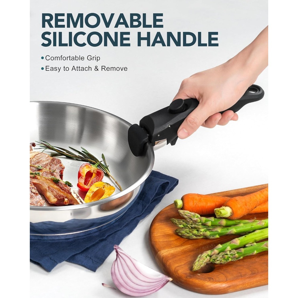 MICHELANGELO Stainless Steel F - Kitchen Baking Pan Set ulasan dan harga