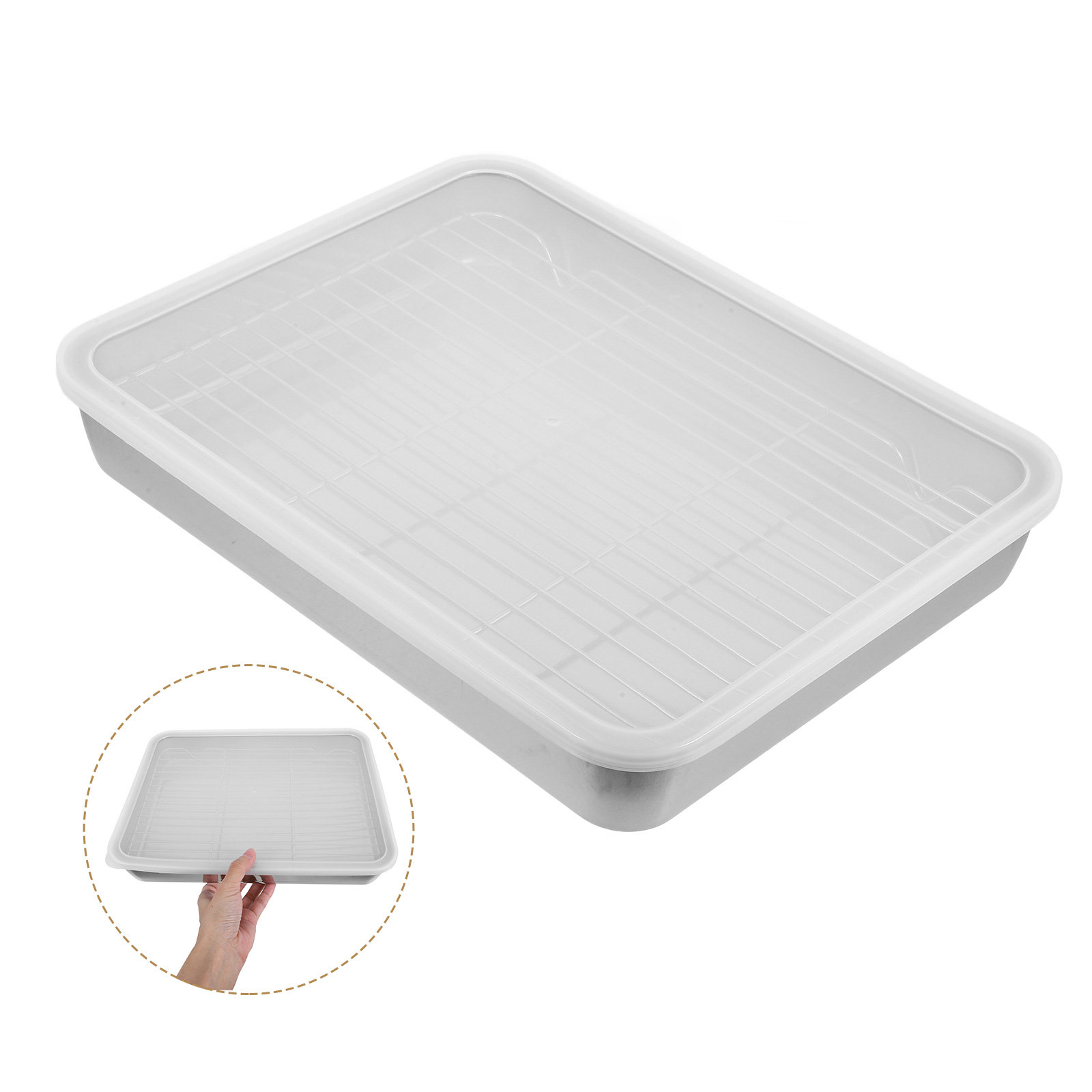 Stainless Steel Rectangular Ro - Kitchen Baking Dishes ulasan dan harga