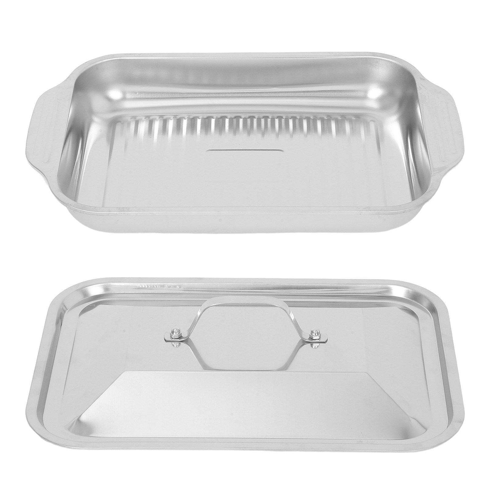 Stainless Steel Rectangular Gr - Kitchen Baking Dishes ulasan dan harga