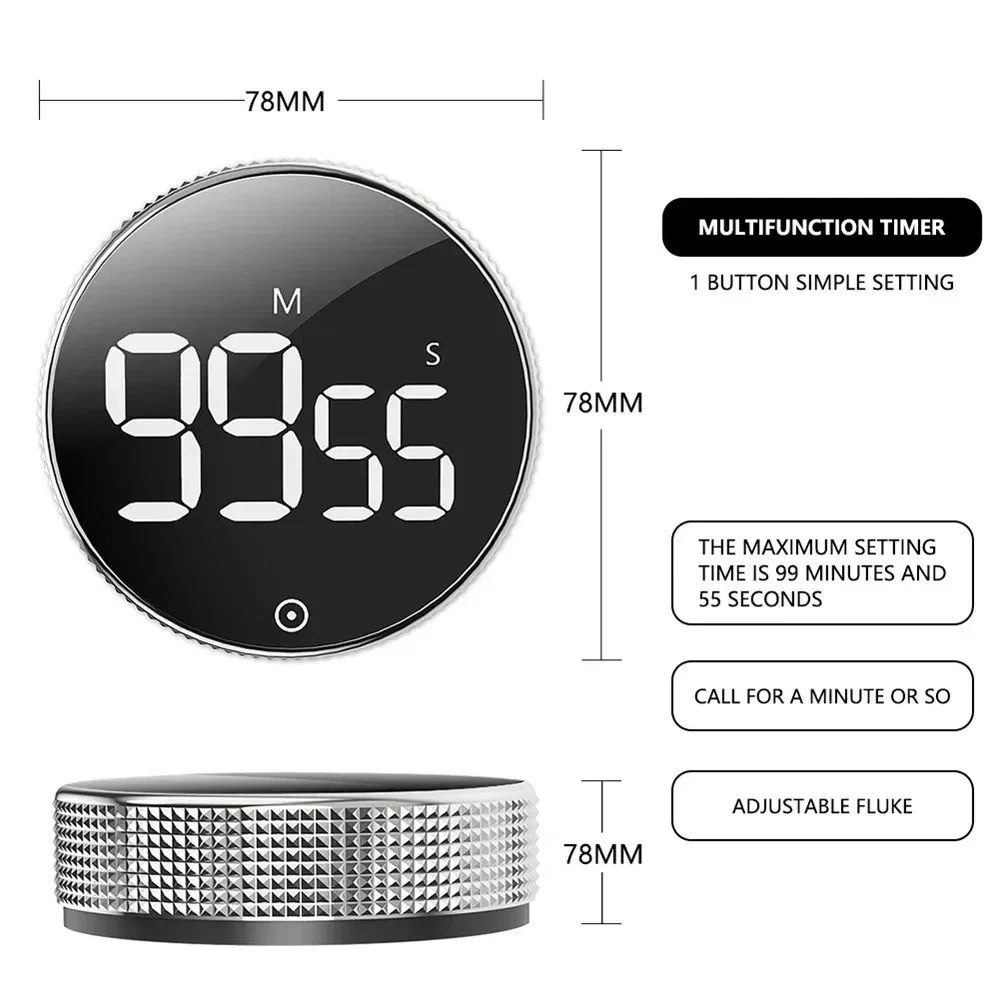 LED Digital Cooking Timer Magn - Kitchen Baking Timer ulasan dan harga