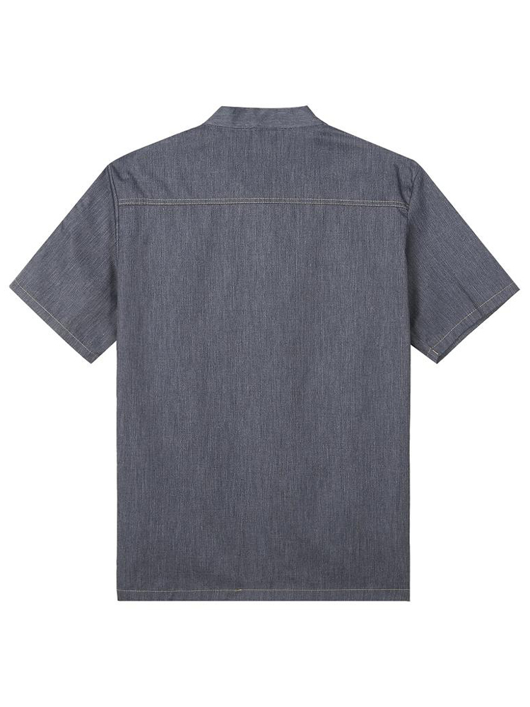 Catering Cooking grey Shirt Re - Kitchen Baker ulasan dan harga