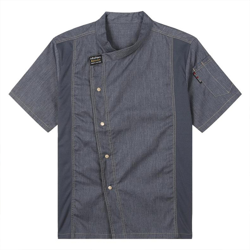 Catering Cooking grey Shirt Re - Kitchen Baker ulasan dan harga