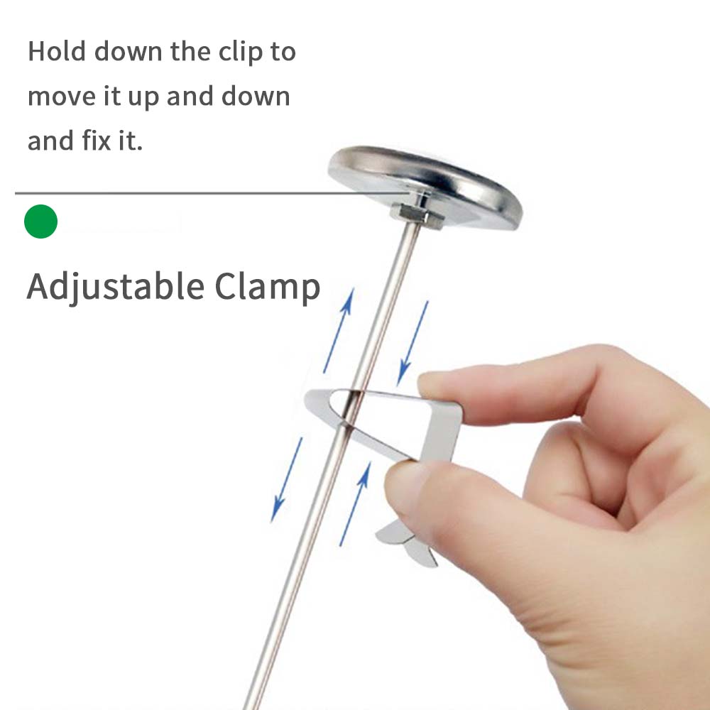0-100°C Food Thermometer Stain - Kitchen Baking Utensil ulasan dan harga