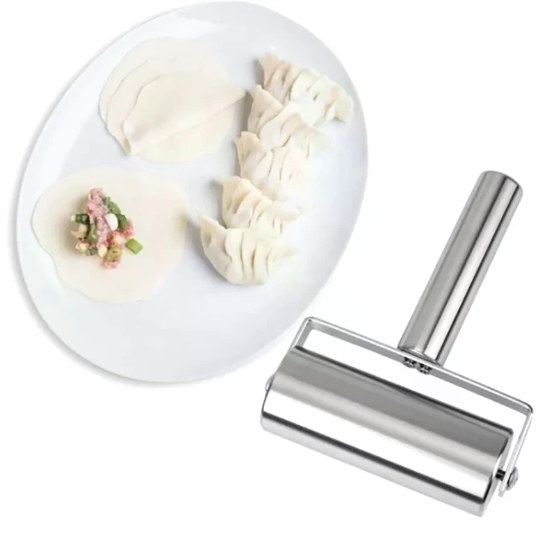 Double Head Stainless Steel Ro - Kitchen Roller Baking ulasan dan harga