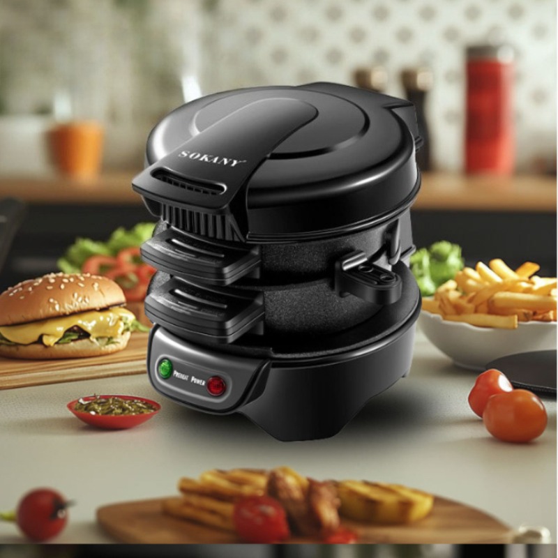 220V 110V Mini Electric Burger - Kitchen Baking Timer ulasan dan harga