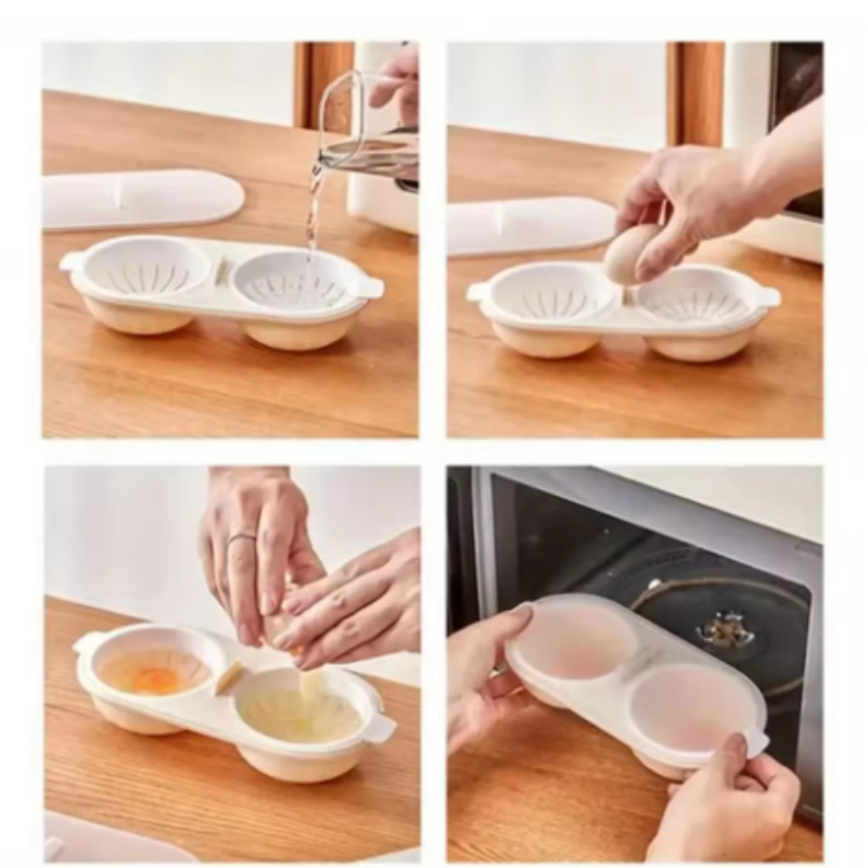 New Creative Egg Poacher Food  - Kitchen Baking Pan Set ulasan dan harga