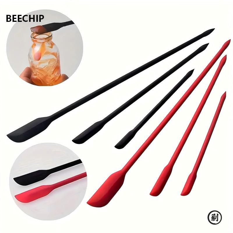 3-Piece Mini Silicone Spatula  - Kitchen Baking Cooking ulasan dan harga