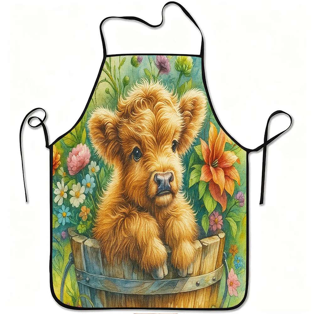 1 Piece of Country-Style Apron - Kitchen Baking Gift Ideas ulasan dan harga