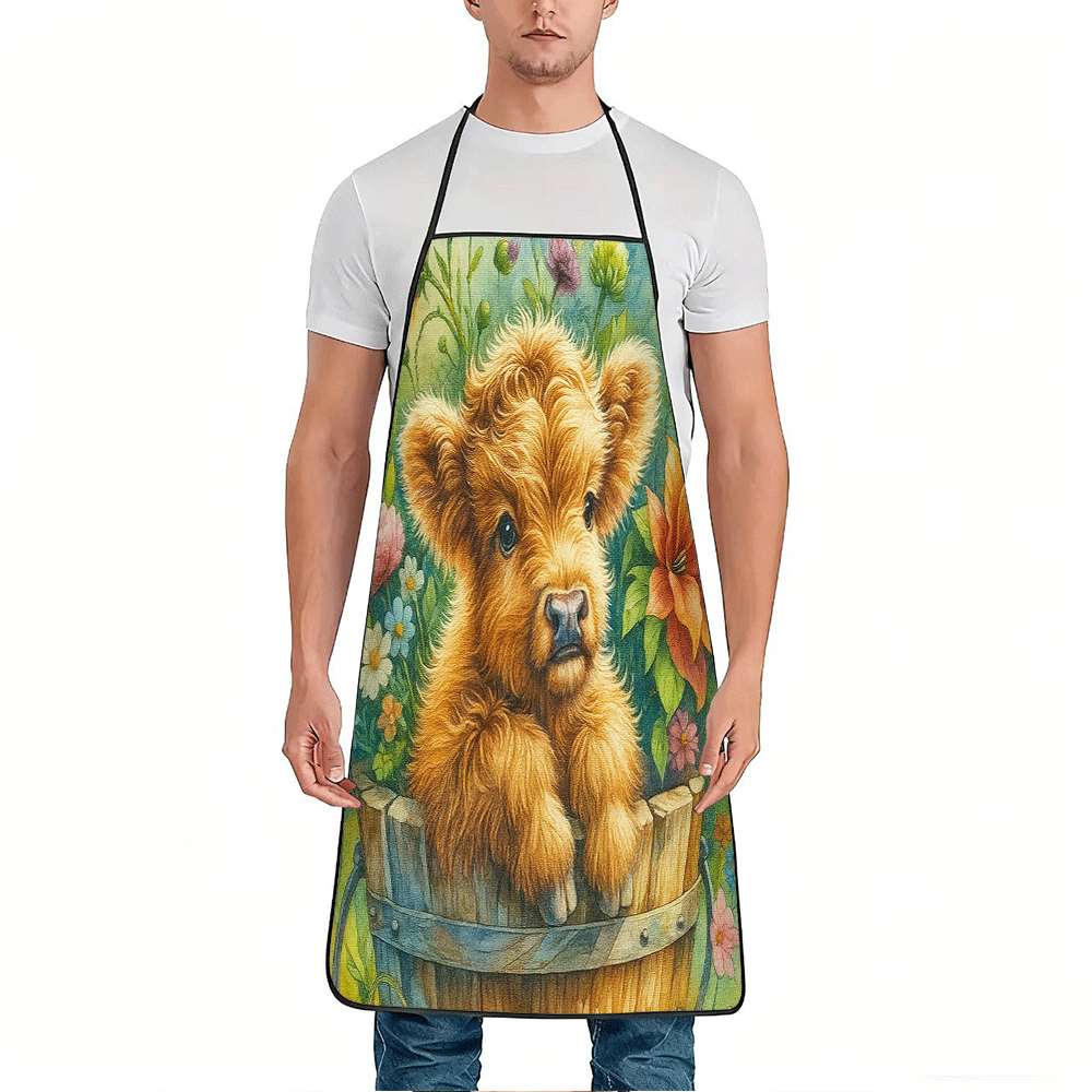1 Piece of Country-Style Apron - Kitchen Baking Gift Ideas ulasan dan harga