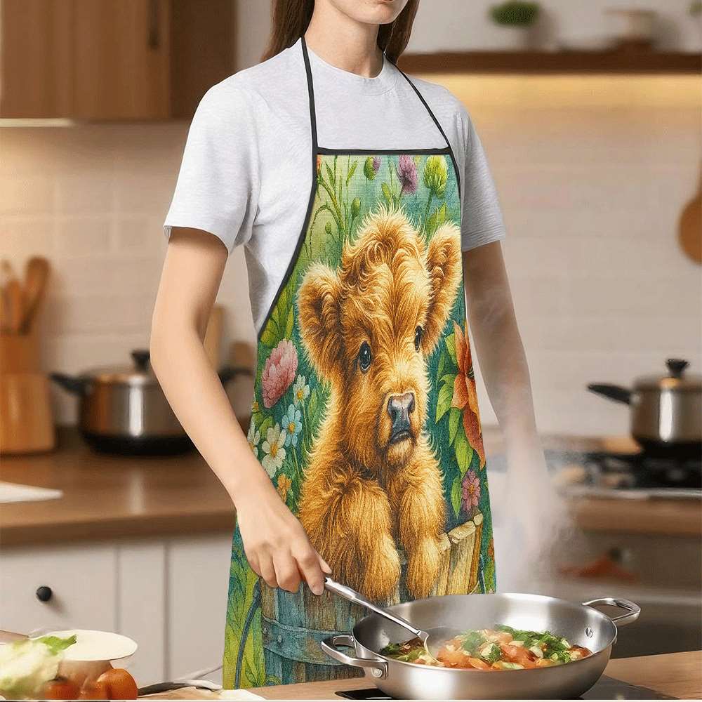 1 Piece of Country-Style Apron - Kitchen Baking Gift Ideas ulasan dan harga