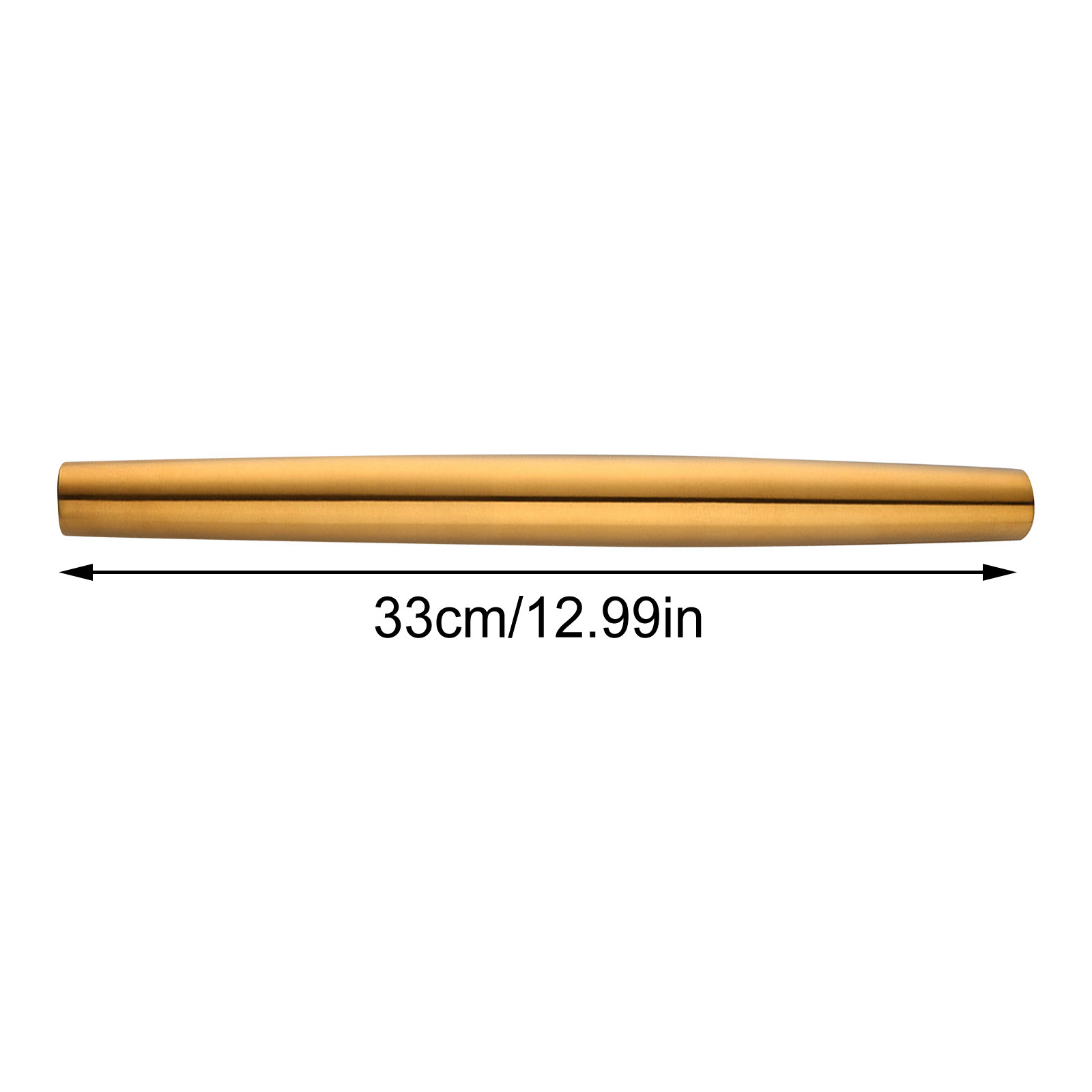 Gold Rolling Pin Baking Tool C - Kitchen Roller Baking ulasan dan harga