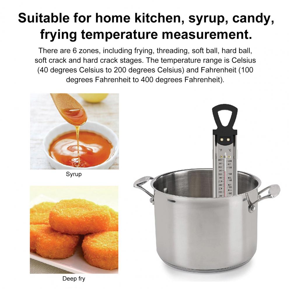 Candy Thermometer 6-Zone Stain - Kitchen Baking Zone ulasan dan harga