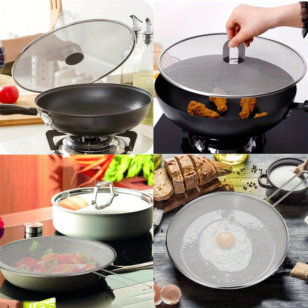 3pcs/pack Splatter Screen for  - Kitchen Baking Pan Set ulasan dan harga