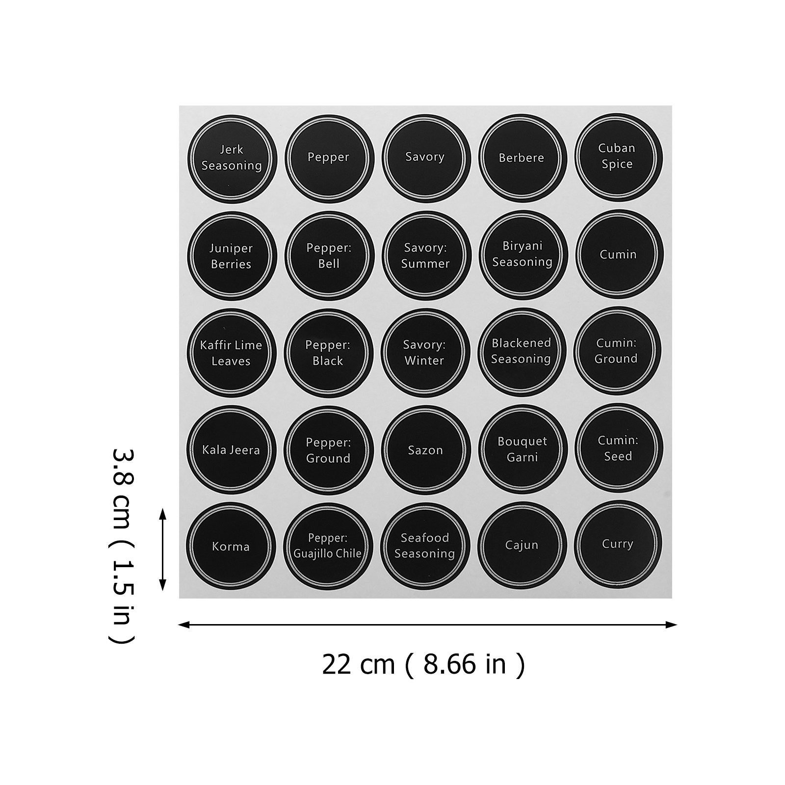 13 Sheets Blackboard Stickers  - Kitchen Baking Pantry ulasan dan harga