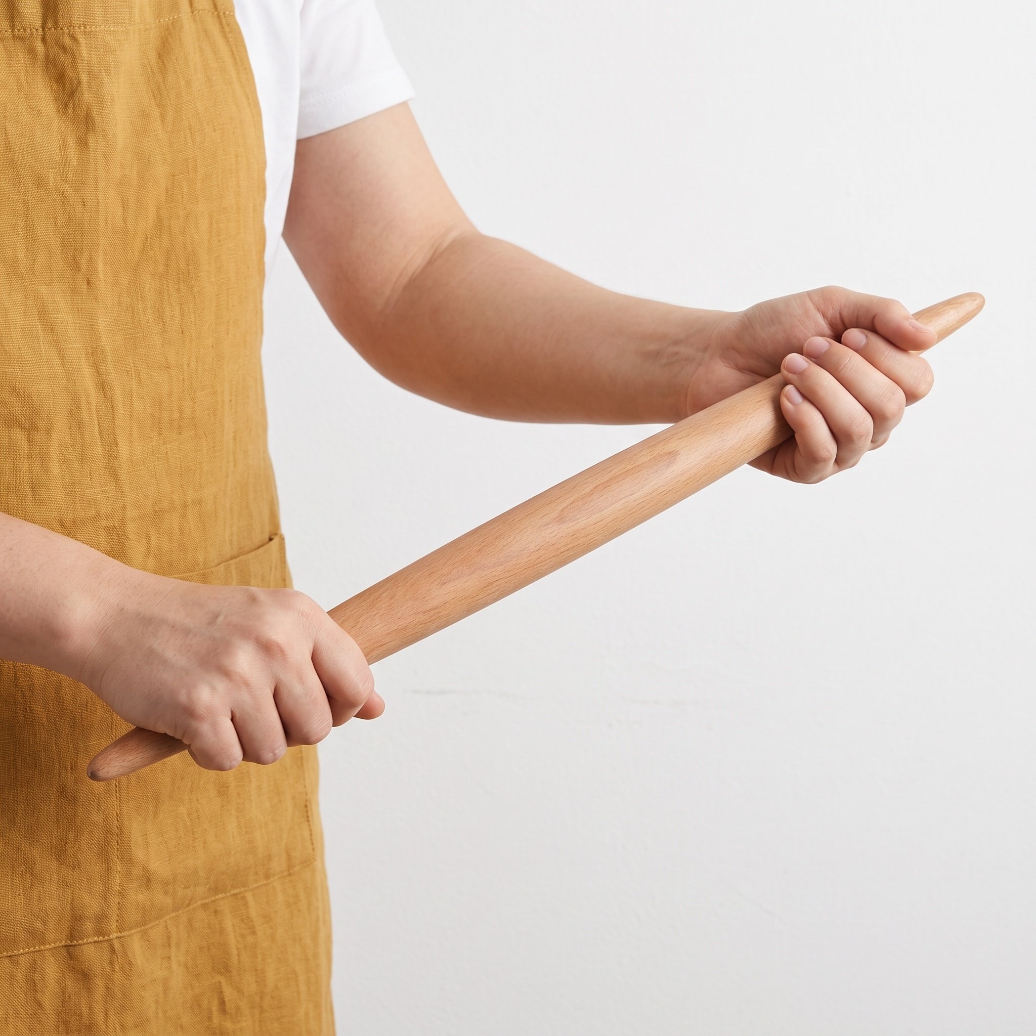 French Tapered Wooden Rolling  - Kitchen Roller Baking ulasan dan harga