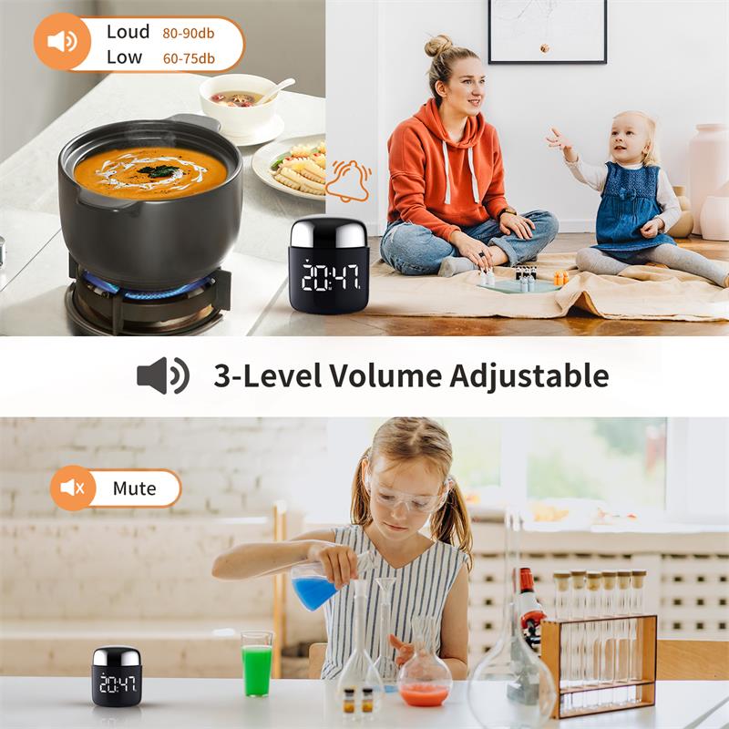 Rotating Kitchen Timer LED Dis - Kitchen Baking Timer ulasan dan harga