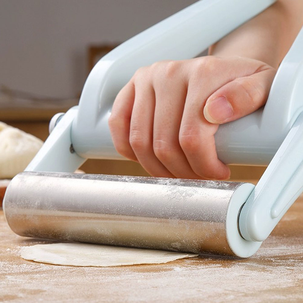 Foldable Stainless Steel Dough - Kitchen Roller Baking ulasan dan harga