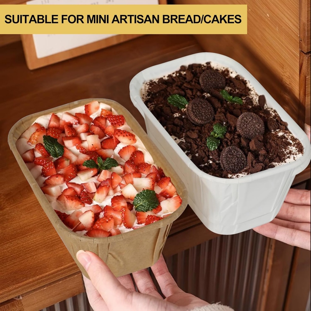 50pcs Disposable Cake Moulds,  - Kitchen Baking Dishes ulasan dan harga